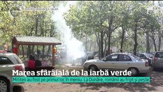 De 1 Mai, românii au încins grătarele la iarbă verde sau pe malul lacurilor, în toată ţara