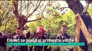 SURPRIZĂ uriaşă pentru Dănuţ, copilul salvat din puţ după 11 ore. Ultimele declaraţii ale medicilor