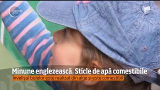 Reciclatul nu mai e la modă. Britanicii au inventat sticla comestibilă