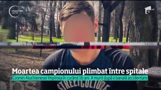 O mare speranţă a luptelor greco-romane româneşti a murit fulgerător, după o accidentare la şold. Nu împlinise 16 ani