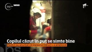 Veşti BUNE despre băieţelul salvat din puţ. Dănuţ va fi transferat de la Terapie Intensivă. Starea sa s-a ameliorat