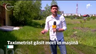 Un taximetrist a fost găsit mort, în mașină, pe un drum de pământ aflat în spatele casei lui Florin Salam! Anchetatorii nu exclud sinuciderea!