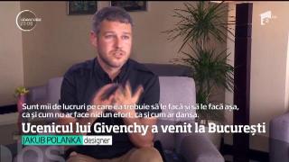Ucenicul lui Hubert de Givenchy, Jakub Polanka, a venit în România, ca să le îmbrace pe vedete