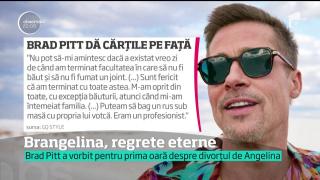 Brad Pitt se consideră în cea mai mare măsură vinovat pentru destrămarea familiei: "Despărţirea de Angelina a fost ca o moarte"