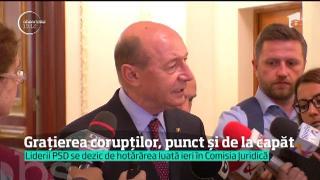 Comisia Juridică din Senat a decis să nu se mai grațieze pedepsele pentru corupție