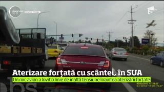 Imagini dramatice la Washington! Un avion s-a prăbuşit la scurt timp după decolare (VIDEO)