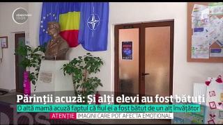 Învăţătoarea filmată în timp ce lovea elevii nu s-a mai dus la şcoală. Şi-a luat concediu medical!