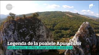 Satul Ampoiţa, situat la poalele Munţilor Apuseni, are o legendă captivantă