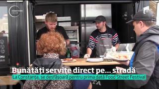 Festivalul Mâncărurilor, la Constanţa. Piaţa Ovidiu a fost luată cu asalt de gurmanzi!