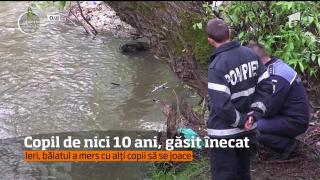 Dramă într-o familie din Cluj! Copil de nici 10 ani, găsit mort după ce a ieşit la joacă pe malul Someşului (VIDEO)
