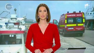 O tânără a căzut în apa rece ca gheața a mării, de pe pasarela din Mamaia