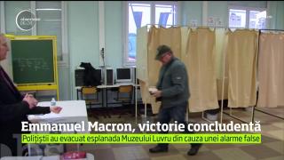 Emmanuel Macron, noul preşedinte al Franţei. Electoratul i-a dat aproape 66% din voturi
