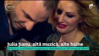 Julia Jianu și-a schimbat imaginea și abordează un stil muzical diferit