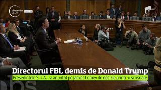 Donald Trump l-a demis pe directorul FBI, James Comey