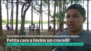 Situaţie incredibilă! O fetiță de doar 10 ani s-a salvat singură din colții unui aligator!