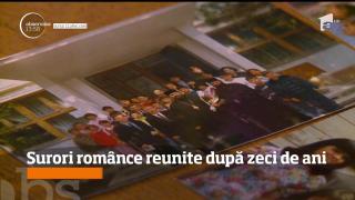 Două surori românce, despărţite în copilărie, s-au regăsit după ani de zile, cu ajutorul internetului