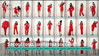 Sacoul roșu, uniforma succesului pentru femeile puternice şi surprinzătoare
