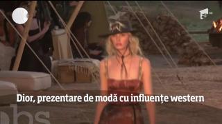 Colecţie de inspiraţie amerindiană a celebrei Case Dior