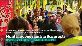 Surpriză în curtea ambasadeI Indoneziei din București!. O nuntă tradiţională organizată special pentru români