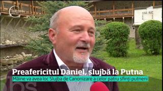 Preafericitul Daniel a canonizat mai mulţi sfinţi, la Mănăstirea Putna