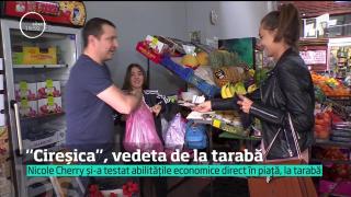 Din dragoste pentru cireşe, şi-a schimbat numele şi a devenit Nicole Cherry. Acum a vândut la piaţa cireşe de mai