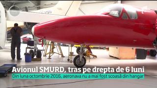 Unul dintre cele două avioane ale SMURD nu s-a mai ridicat de peste 6 luni de la sol. Ministerul de Interne nu investeşte pentru a-l face apt să zboare