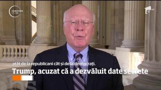 Donald Trump, în centrul unui nou scandal! Preşedintele american i-ar fi dat unui oficial rus informaţii secrete legate de Statul Islamic