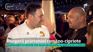 Chef Cătălin Scărlătescu nu mai e la cuţite cu nimeni! A pregătit un burger special, după o reţetă inventată chiar de el