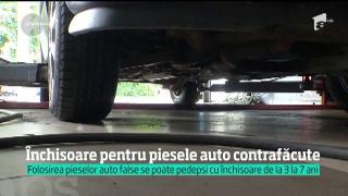 Mecanicii care mai repară maşini cu piese false riscă şi ŞAPTE ANI de închisoare!