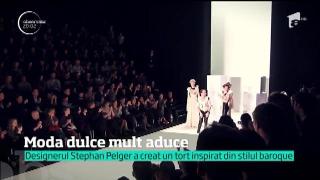 Designerul Stephan Pelger s-a transformat în cofetar pentru o zi şi a creat o adevărată piesă de artă