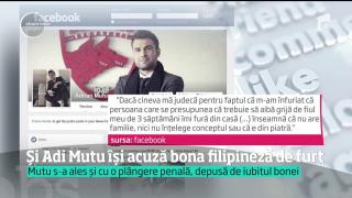 Adi Mutu, scandal cu bona filipineză! Fostul fotbalist o acuză ca l-a furat, dar e acuzat că l-a ameninţat pe iubitul ei cu moartea