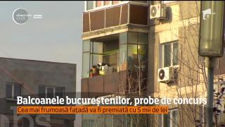 Concurs lansat de Primăria Capitalei! Bucureştenii care îşi aranjează inedit balconul locuinţei pot câştiga cinci mii de lei (VIDEO)