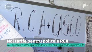 Noi tarife pentru poliţele RCA vor fi ţinute în frâu de ASF, promit şefii instituţiei