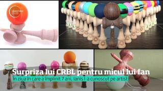 Surpriza lui CRBL pentru Ianis, micul fan pasionat de Kendama!
