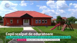 O EDUCATOARE din Bihor I-A SMULS PĂRUL DIN CAP unui copil de 5 ani!