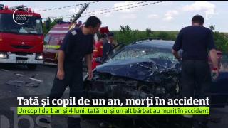 Tragedie pe un drum din Satu Mare! Copil de un an şi tatăl lui au murit într-un teribil accident