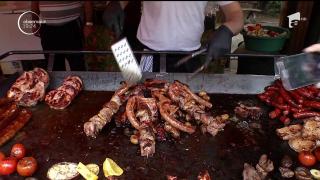 De Constantin şi Elena au sfârâit grătare la PETRECEREA CIOBĂNEASCĂ din Bucureşti, un adevărată OSPĂŢ!