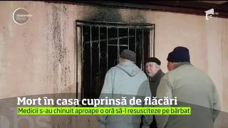 A reuşit să sune la 112 şi să cheme pompierii, dar n-a mai putut ieşi din casa care ardea! Şi-a salvat mama de 80 de ani CU PREȚUL PROPRIEI VIEȚI!