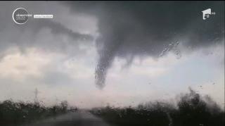 O FURTUNĂ PUTERNICĂ a rupt copacii din comuna Făcăieni, în Ialomița!