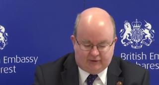 Ambasadorul Marii Britanii la Bucureşti le-a mulţumit românilor pentru solidaritate