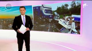 Un TIR scăpat de sub control a trimis trei oameni pe patul de spital, în stare gravă