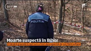 Moarte suspectă în Bihor. O tânără gravidă în luna a opta a fost găsită de soț decedată