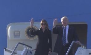 Feţele lui Donald Trump. Ce spun gesturile preşedintelui american  despre atitudinea sa din timpul turneului de debut