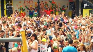 Gaşca Zurli a făcut fericiţi mii de copii din Capitală, de 1 iunie