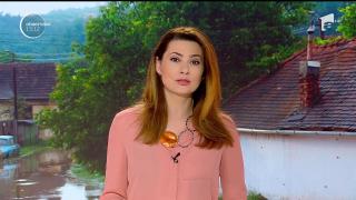 România, lovită de furtuni. Zeci de gospodării sunt sub ape şi mii de hectare de culturi sunt distruse