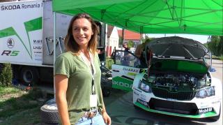 Abia întoarsă de la Roland Garros, Ana Bogdan a fost copilot la Raliul Aradului