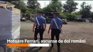 Jaf îndrăzneţ! Doi români au fost arestaţi în Italia, după ce ar fi furat 50 de motoare de Ferrari (VIDEO)