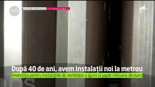 Metrorex a început modernizarea sistemelor de aerisire din staţii