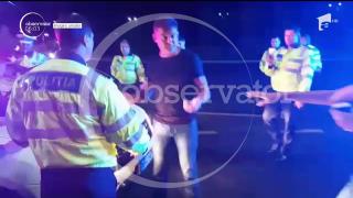 Încătuşat şi dus la secţie după ce a lovit un poliţist, joi noaptea, Cristian Boureanu a ajuns la spital!