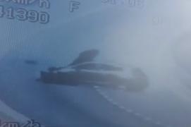 Un şofer de doar 20 de ani a intrat cu 236 km/h în parapeţii autostrăzii Turda- Borş!